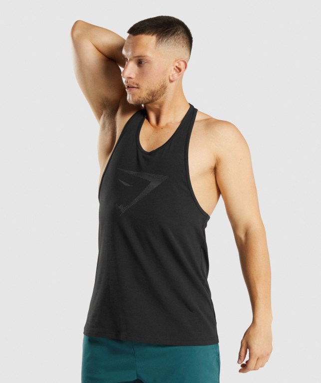 Chalecos Gymshark Sharkhead Infill Negras | SG3zr7P6yY5