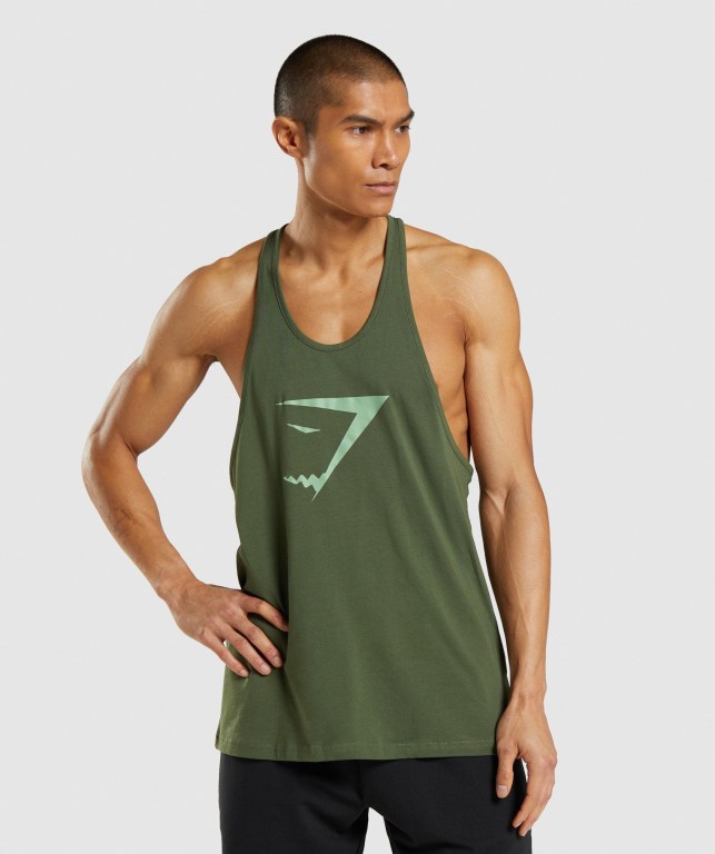 Chalecos Gymshark Sharkhead Infill Verde | orJKdPPwbOv