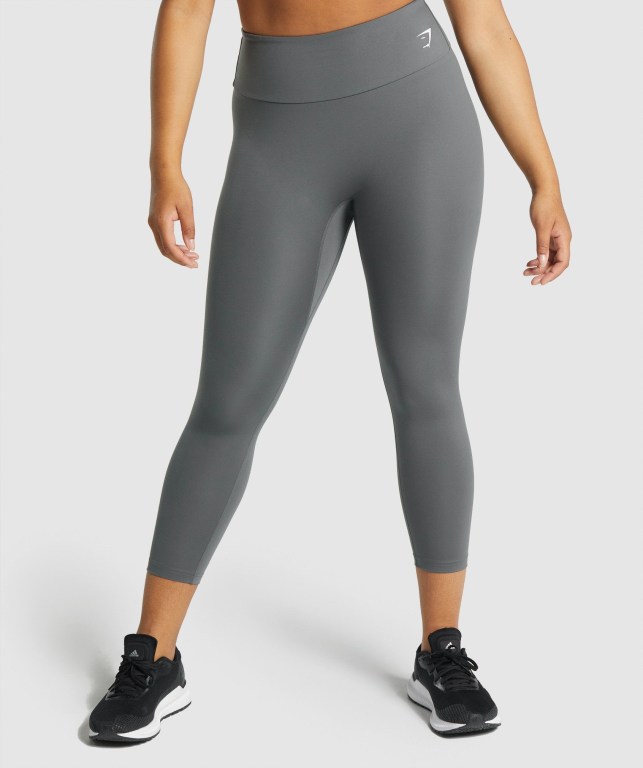 Leggins Gymshark Entrenamiento 7/8 Gris | BmY9FVGQxZj