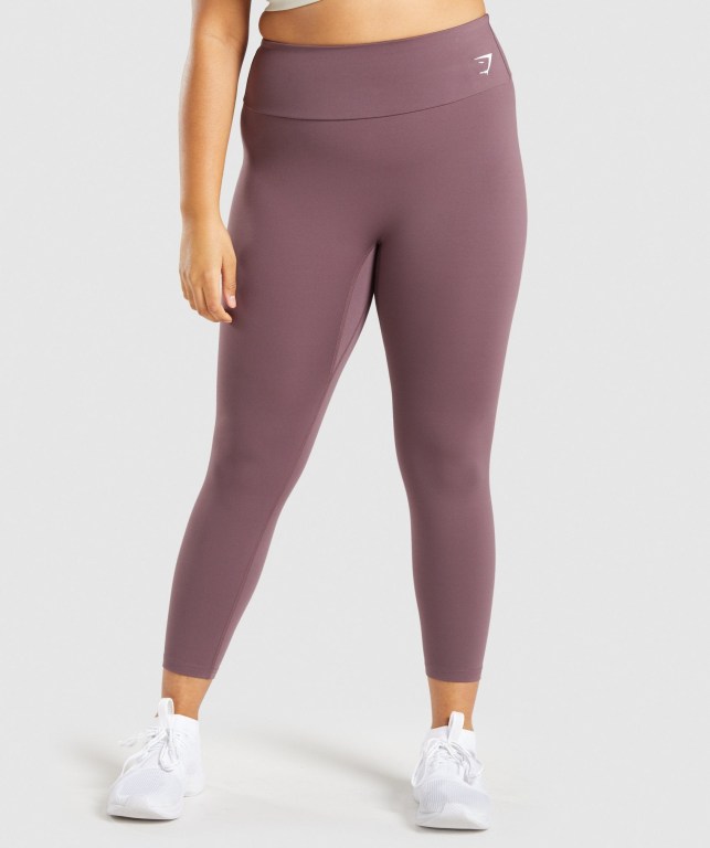 Leggins Gymshark Entrenamiento 7/8 Marrones | FZMHLktnE6T