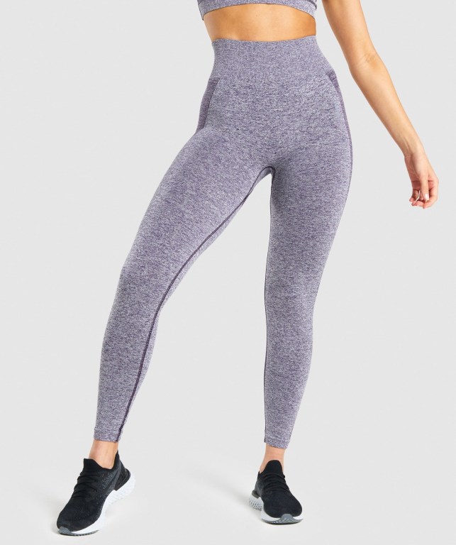 Leggins Gymshark Flex Moradas | 3Mzf46Gsdds