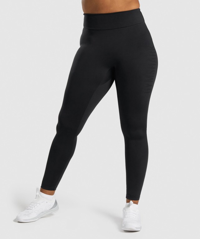 Leggins Gymshark GS Power Negras | x8TmlsB24ba