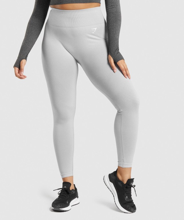 Leggins Gymshark Vital Seamless 2.0 Gris Claro | w4ssZy72Wsa