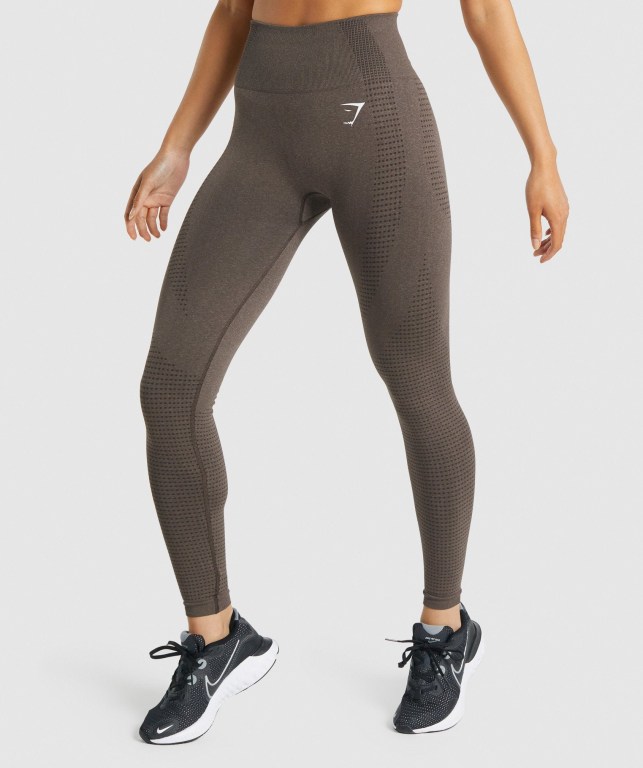 Leggins Gymshark Vital Seamless 2.0 Marrones | RS8L4hF9eZZ