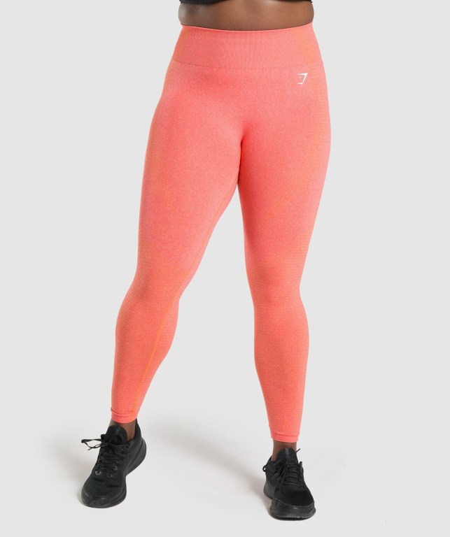 Leggins Gymshark Vital Seamless 2.0 Naranjas | 1KQIOuqgf63