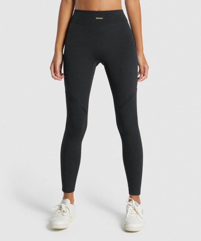 Leggins Gymshark Whitney Mesh Negras | nrrjpSy4EiZ