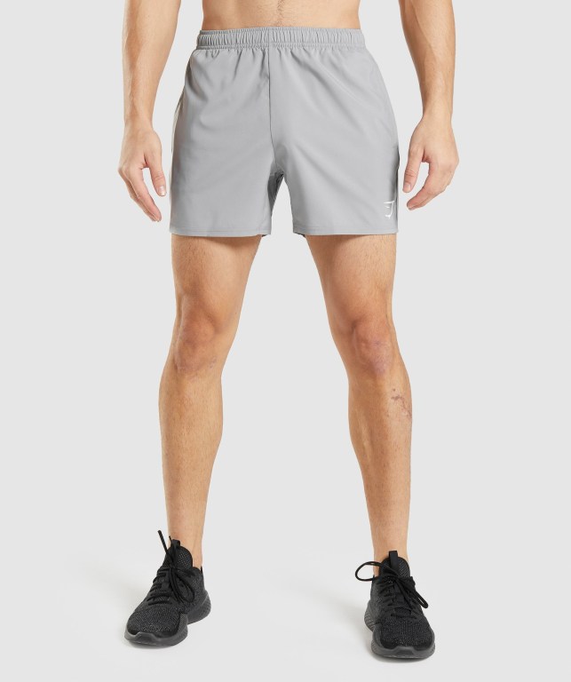 Pantalones Cortos Gymshark Arrival 5" Gris | r7HwZeDfjyp