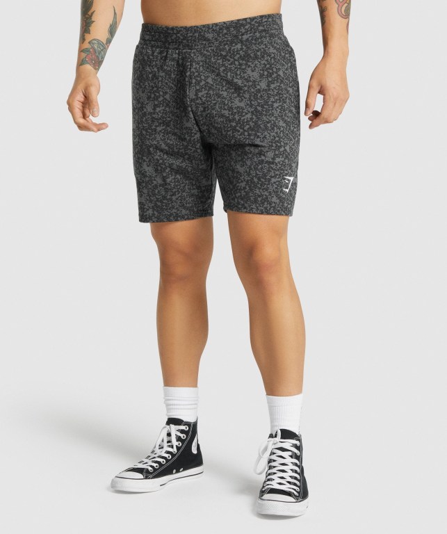 Pantalones Cortos Gymshark Essential 7” Gris | fpqxGjAzLlY