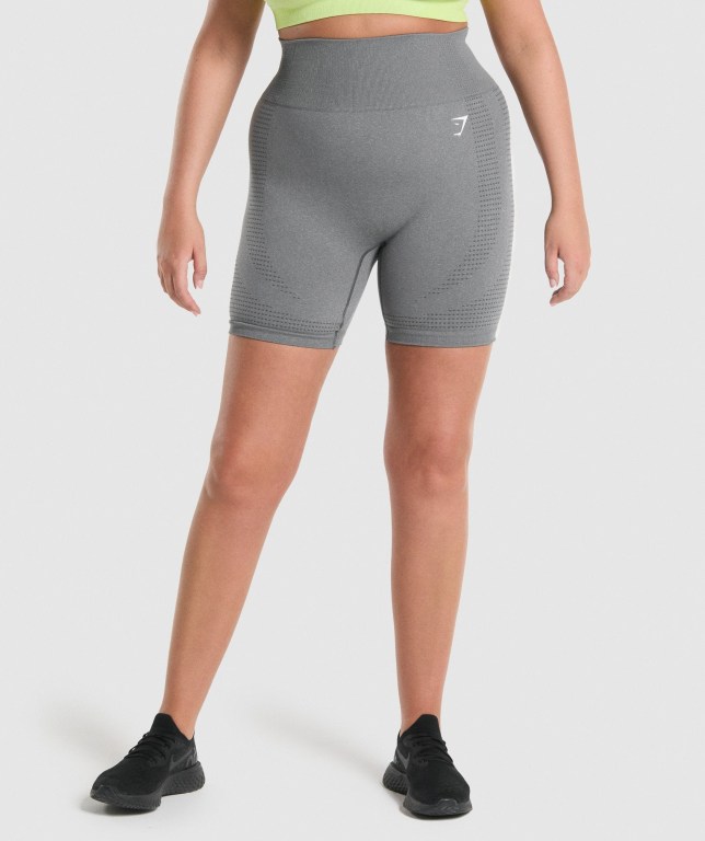 Pantalones Cortos Gymshark Vital Seamless 2.0 Gris | 8RUFwFyipxe