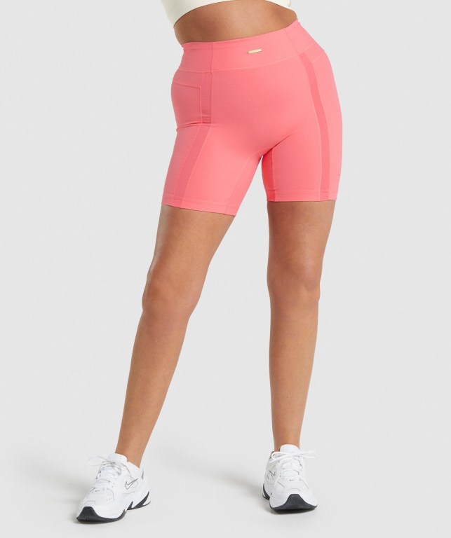 Pantalones Cortos Gymshark Whitney Mesh Rosas | ml4iY9Mwa8I