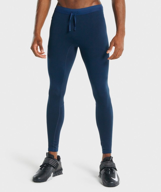 Pantalones Jogger Gymshark 315 Tights Azul Marino | P9kj8JcaTjz