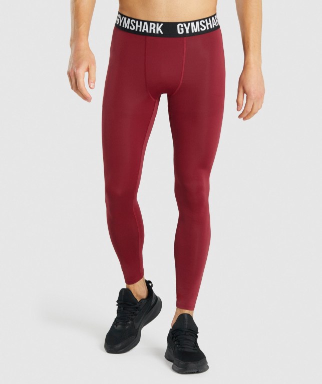 Pantalones Jogger Gymshark Element Baselayer Burdeos | HUHGZbjTOYm