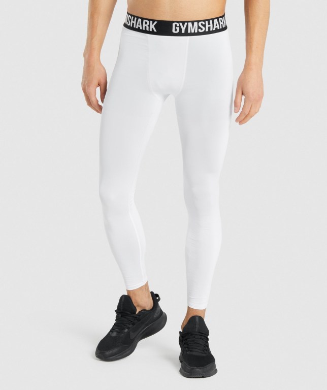 Pantalones Jogger Gymshark Element Baselayer Blancas | Uws6Bj423hu