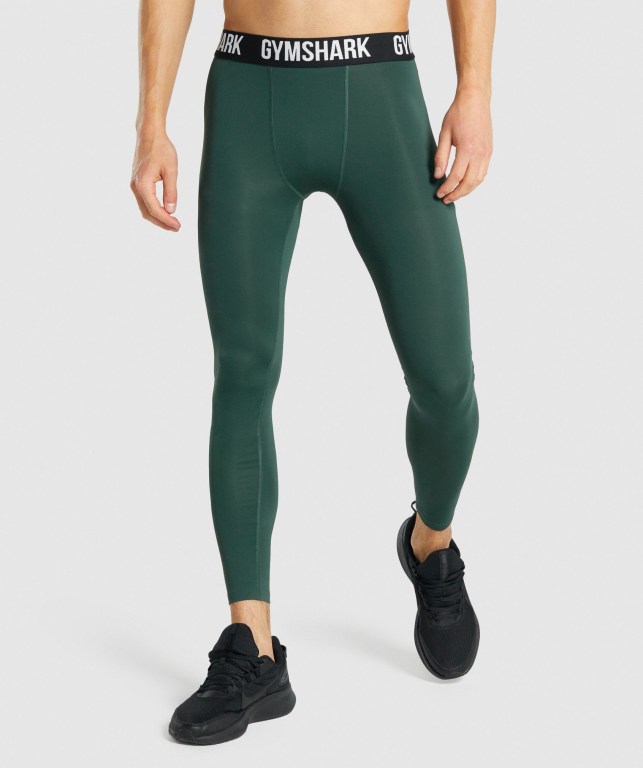 Pantalones Jogger Gymshark Element Baselayer Verde Oscuro | dWa96ZANx9o