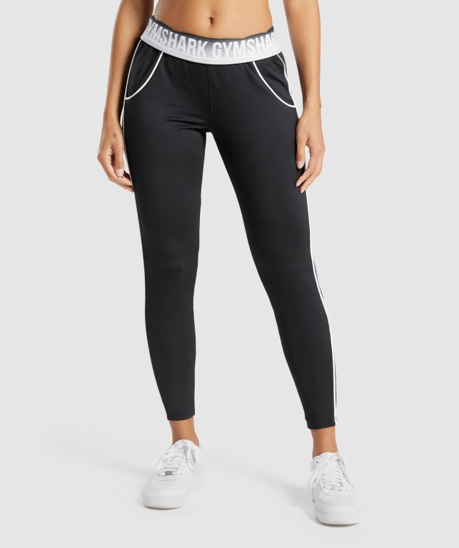 Pantalones Jogger Gymshark Recess Negras | pUEAVnXdaUq