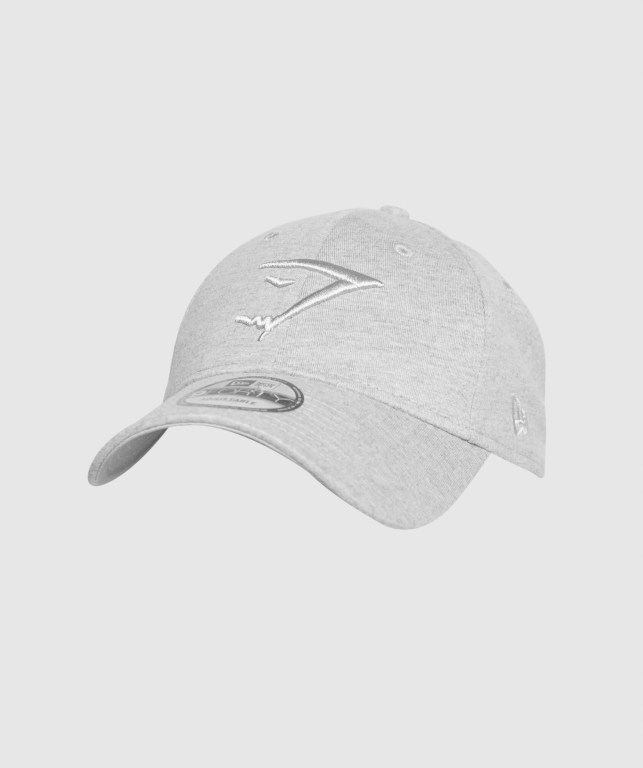 Sombreros Gymshark New Era 9FORTY Adjustable Gris | DutC6tkX4kM