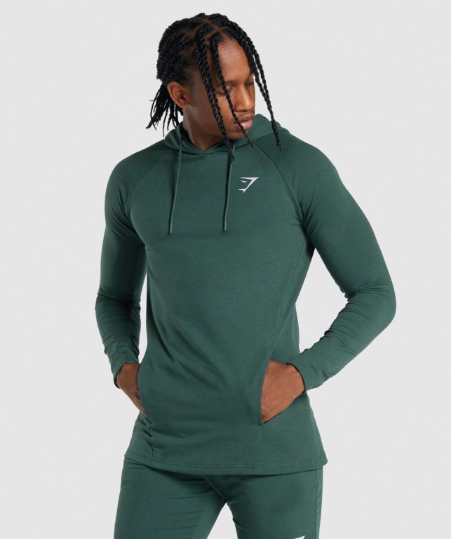 Sudadera Con Capucha Gymshark Critical 2.0 Verde Oscuro | B98LsJyHuWB