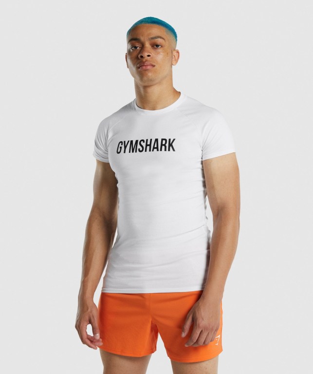 Sudaderas Gymshark Apollo Blancas | EmjNVMagaS9