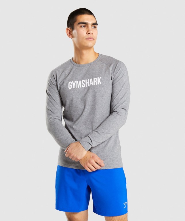 Sudaderas Gymshark Apollo Gris | ISaNgClPp1z