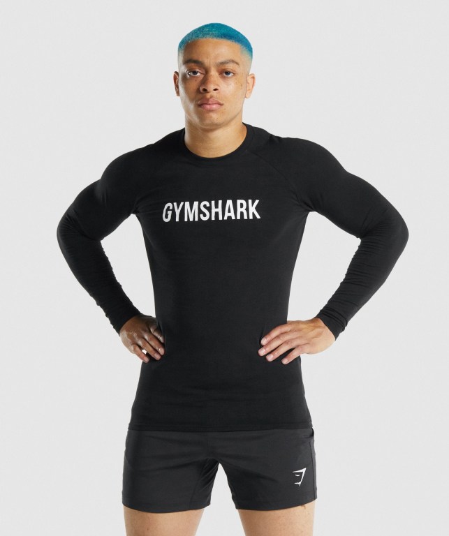 Sudaderas Gymshark Apollo Negras | 2WvogR51GUt