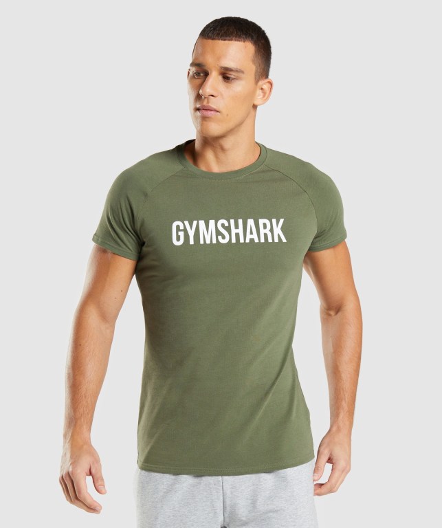 Sudaderas Gymshark Apollo Verde Oliva | NnPwlFLa9Gb