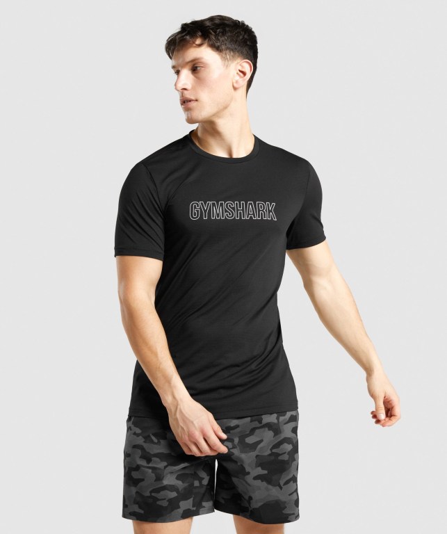 Sudaderas Gymshark Arrival Graphic Negras | fnzyFFDVMmy