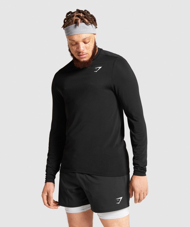 Sudaderas Gymshark Vital Seamless Negras | bIbzvy2dL29