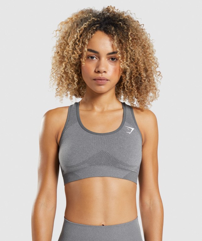 Sujetadores Deportivos Gymshark Vital Seamless 2.0 Sports Bra Gris | xb2hwJ5hvxJ